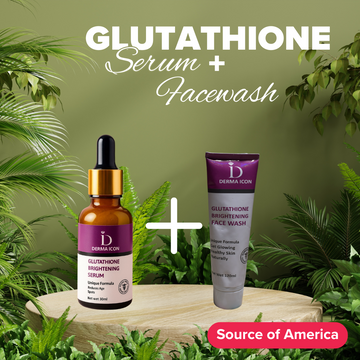 Reveal Radiant Skin with Glutathione Power – Serum + Face Wash Combo!
