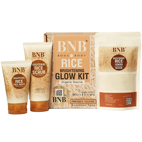 Rice Extract Facial Kit For Bright & Glowing Skin